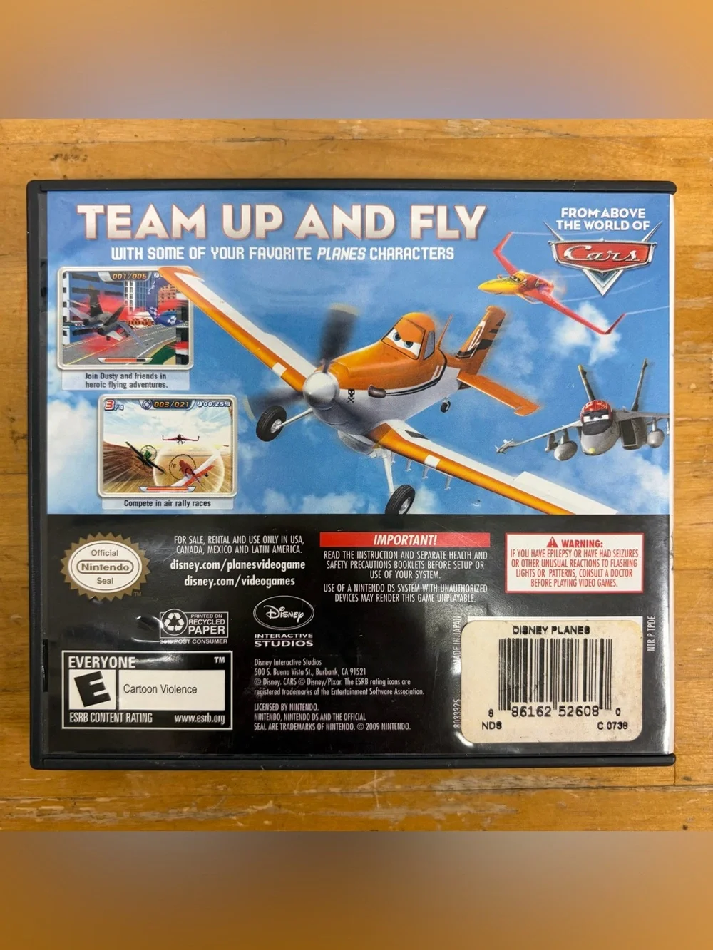 Lot of 2: Disney Planes/Big Hero 6 & Frozen Olaf's Quest (2 Pack) Nintendo DS